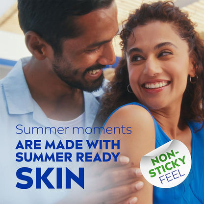 NIVEA Aloe Hydration Body Lotion 600 ml | 48 H Moisturization | Refreshing Hydration | Non Sticky Feel | With Goodness of Aloe Vera For Instant Hydration In Summer | For Men & Women