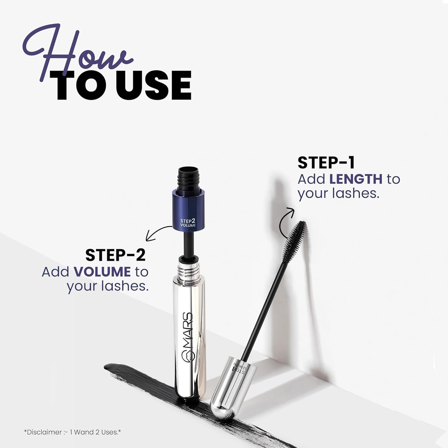 MARS DOUBLE TROUBLE MASCARA