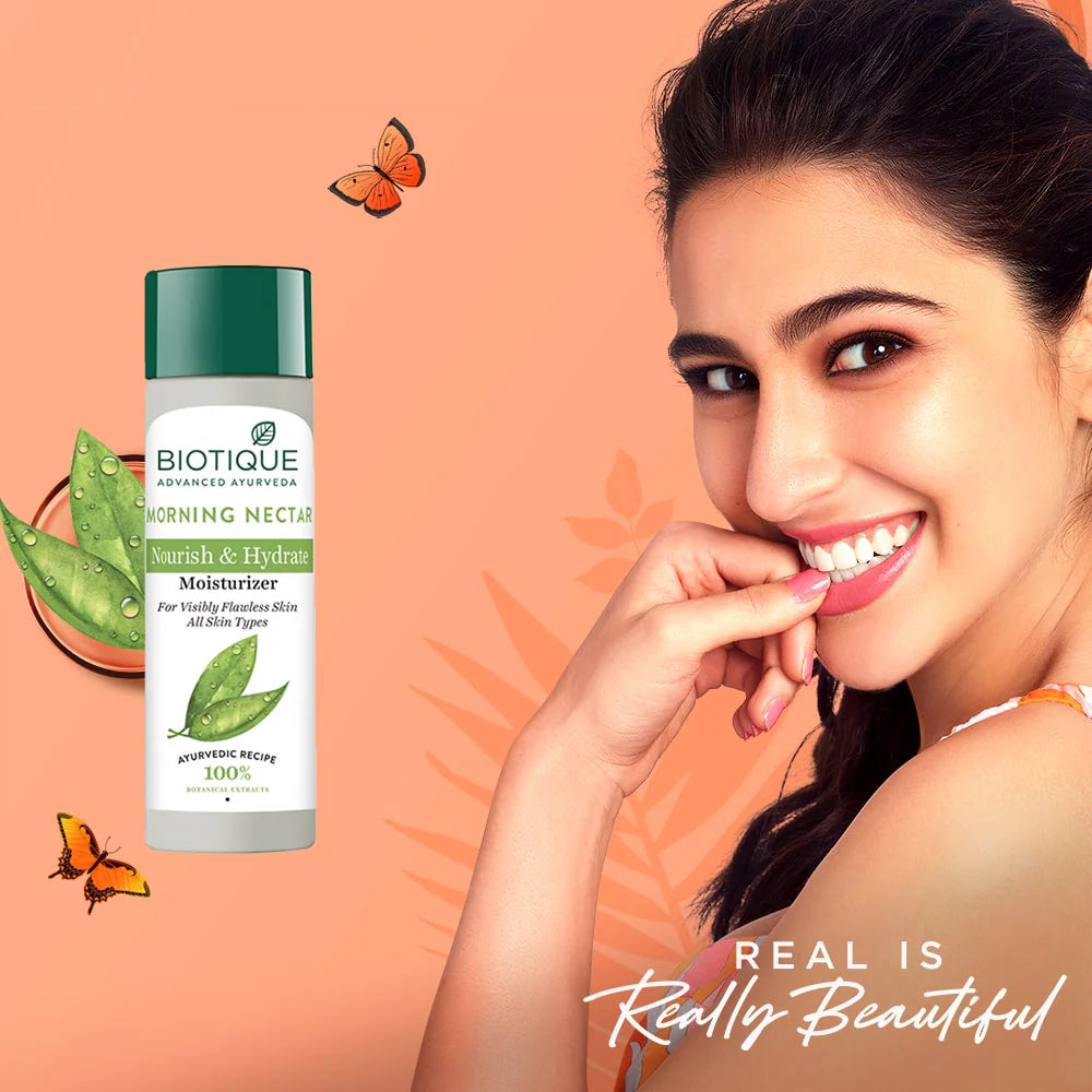 Biotique Morning Nectar Nourish and Hydrate Moisturizer