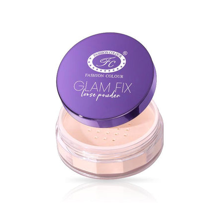 Glam Fix Loose Powder For Face Makeup | Setting & Finishing Loose Powder For All Skin Types | Non- Drying & Lightweight | Evens Out Skin Tone | Blurs Imperfections