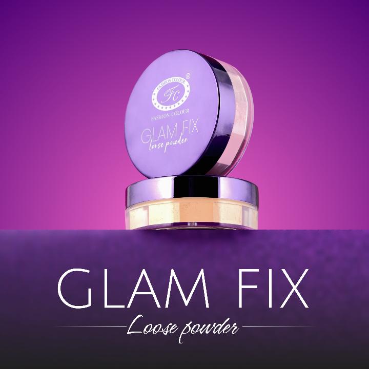 Glam Fix Loose Powder For Face Makeup | Setting & Finishing Loose Powder For All Skin Types | Non- Drying & Lightweight | Evens Out Skin Tone | Blurs Imperfections
