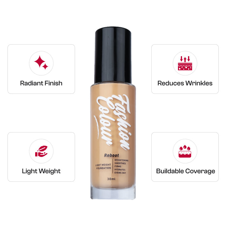Light Weight Reboot Foundation, 30ml