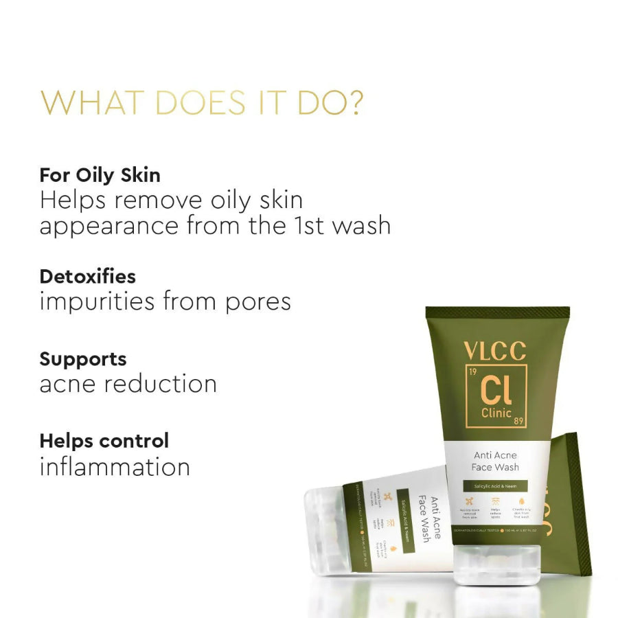 VLCC Clinic Anti Acne Face Wash -150 ml