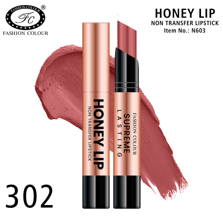 Supreme Lasting Honey Lip Non Transfer Lipstick | Available in 18 Shades |