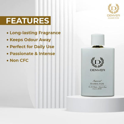 Denver Hamilton Imperial Eau De Parfum - Long-Lasting Fragrance, 100 ml