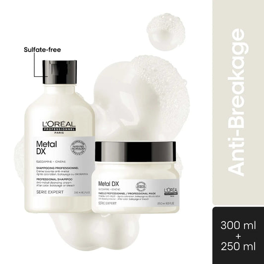 Set of Metal DX Hair Mask 250 ml & Shampoo 300 ml