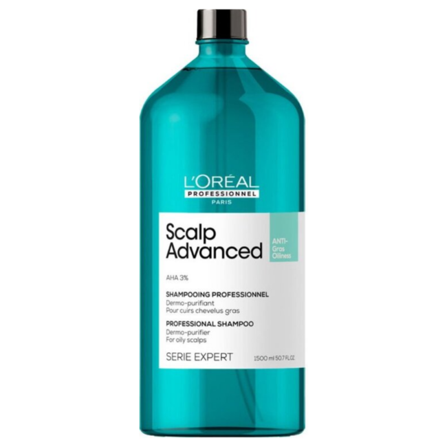 L’Oréal Professionnel Scalp Advanced Anti-Oiliness Shampoo 2-In-1 Deep Purifier Cla